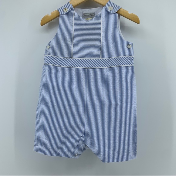 Fantasie Babies seersucker shortall - 24 months - Picture 1 of 4